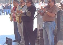 The Benny Group in Palermo, Sicily. Photo: Leaper